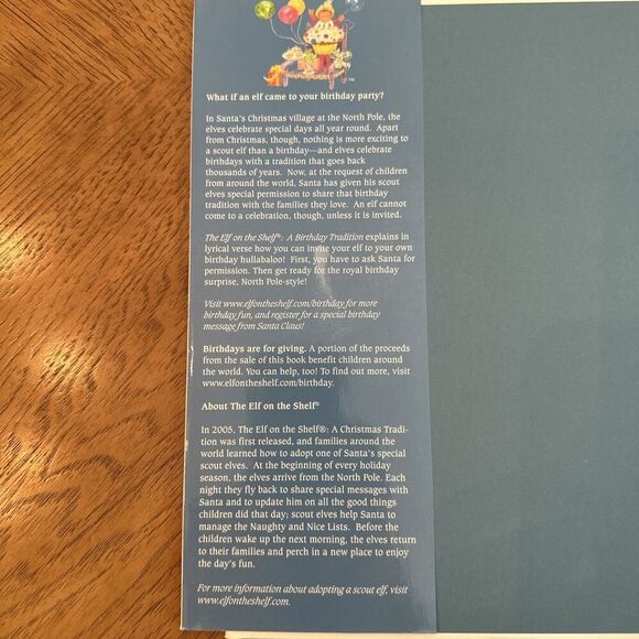 Elf on the Shelf A Birthday & Christmas Tradition HardCover 2 Children’s Books - Picture 8 of 9